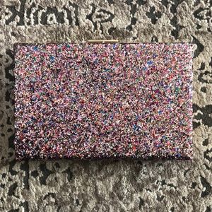 Kate Spade Glitter Clutch